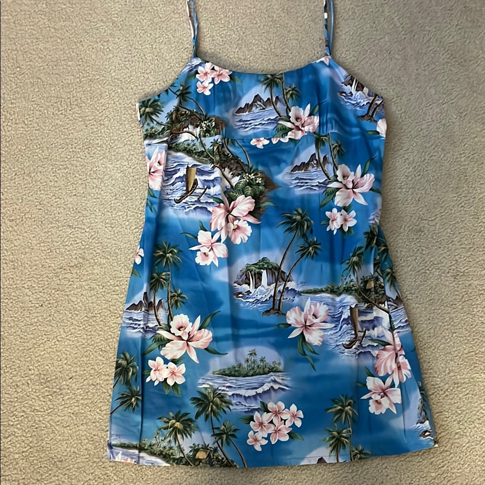 Vintage Ky’s Hawaii Floral Dress, Size XL
